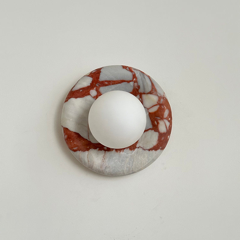 Avi Indoor Marble Wall Sconce