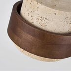 Perra Travertine Pendant Light