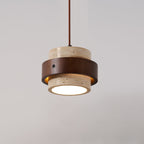 Perra Travertine Pendant Light