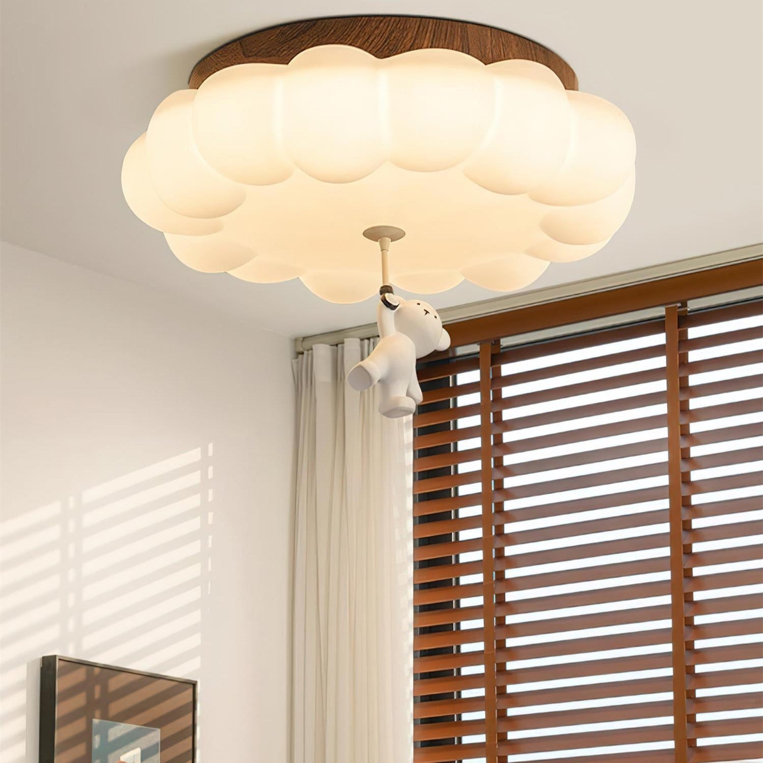 Quen Cute Cake Bear Ceiling Light
