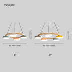 Cliff Round Bird Chandelier