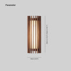 Neyra Indoor Wall Lamp in Walnut