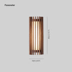 Neyra Indoor Wall Lamp in Walnut