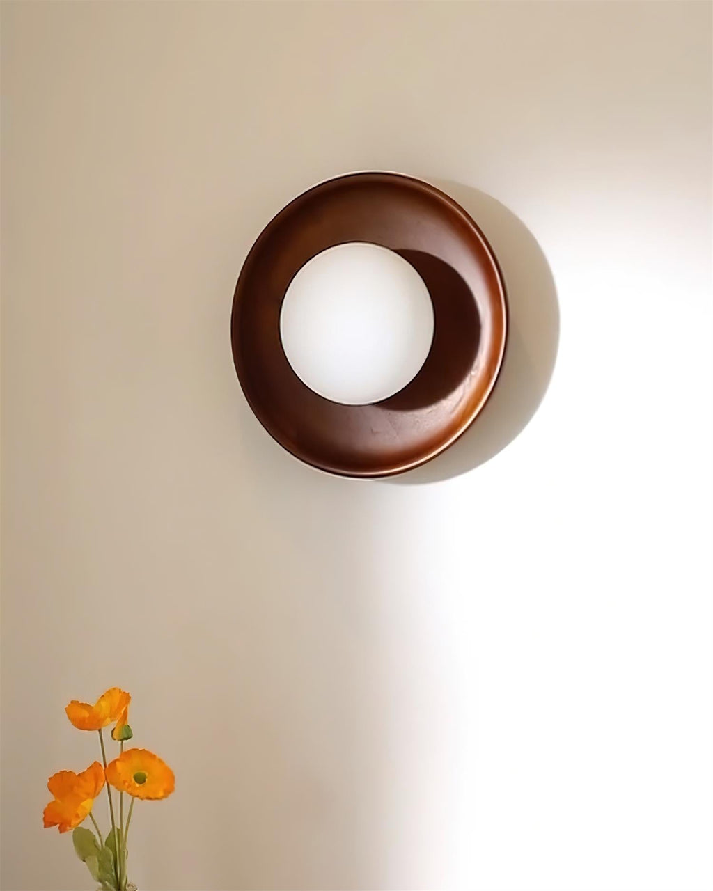 Novin Wooden Wall Lamp
