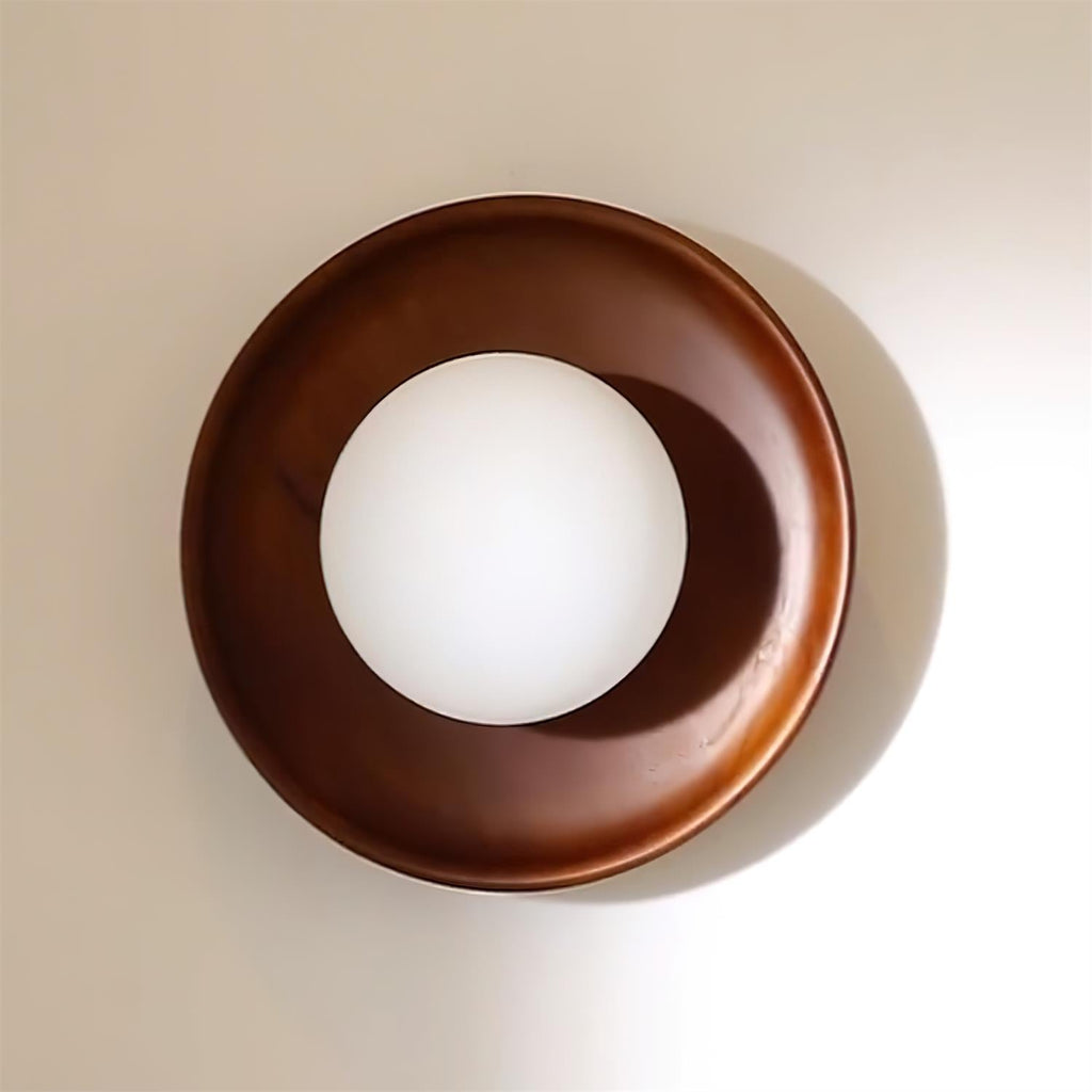 Novin Wooden Wall Lamp
