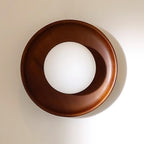 Novin Wooden Wall Lamp