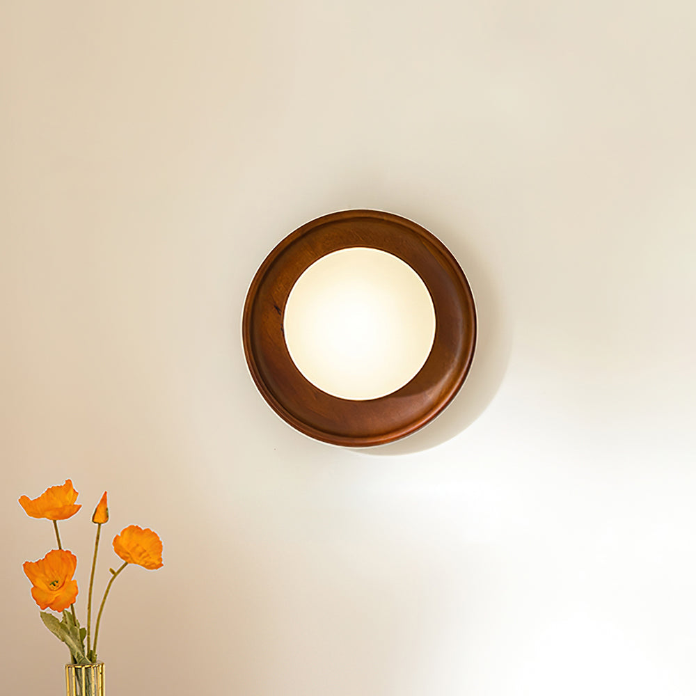 Novin Wooden Wall Lamp