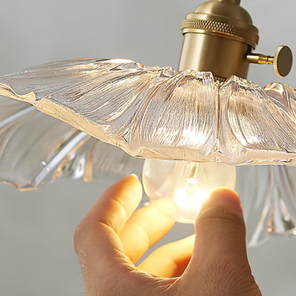 Calia Flower Glass Pendant & Ceiling Light