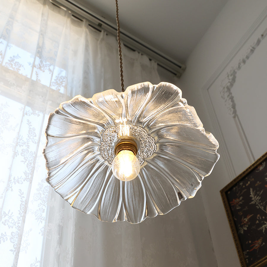 Calia Flower Glass Pendant & Ceiling Light