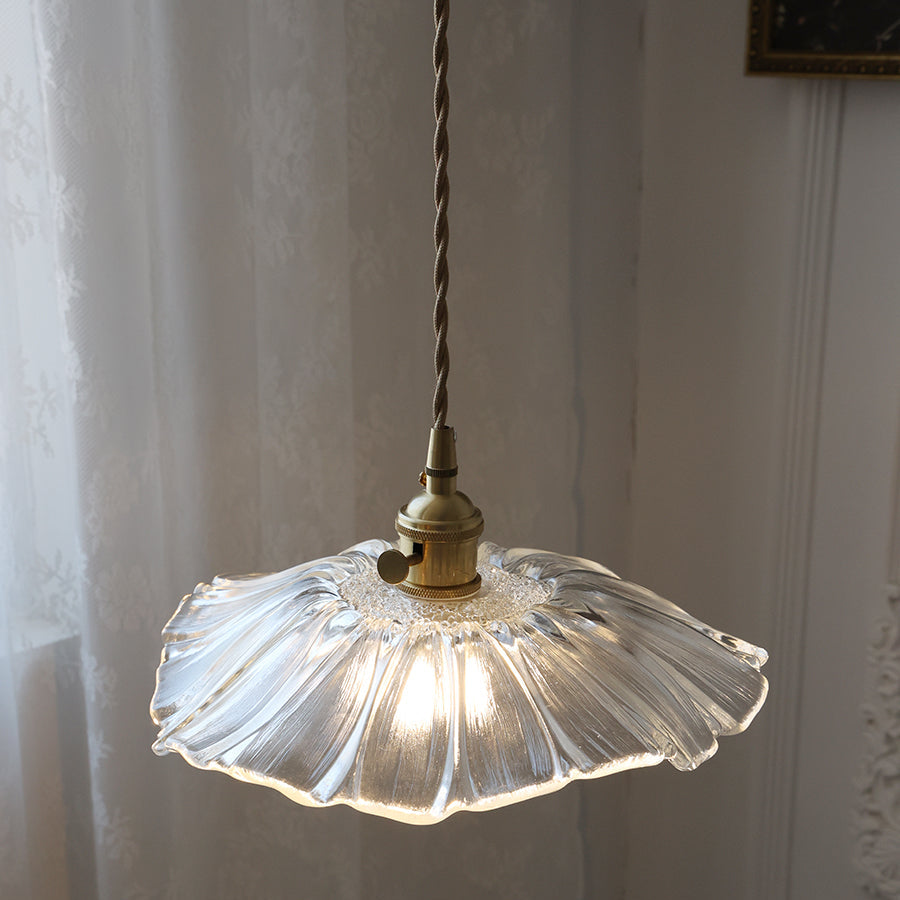 Calia Flower Glass Pendant & Ceiling Light