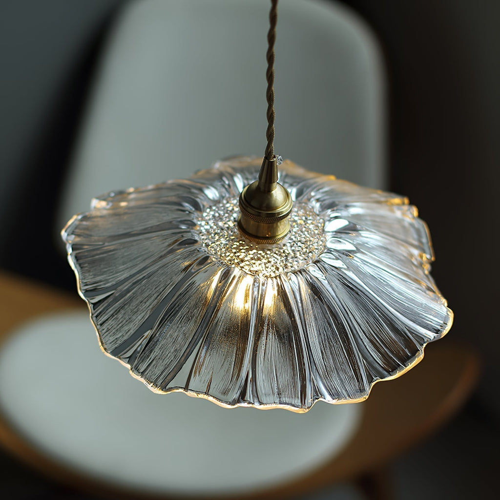 Calia Flower Glass Pendant & Ceiling Light