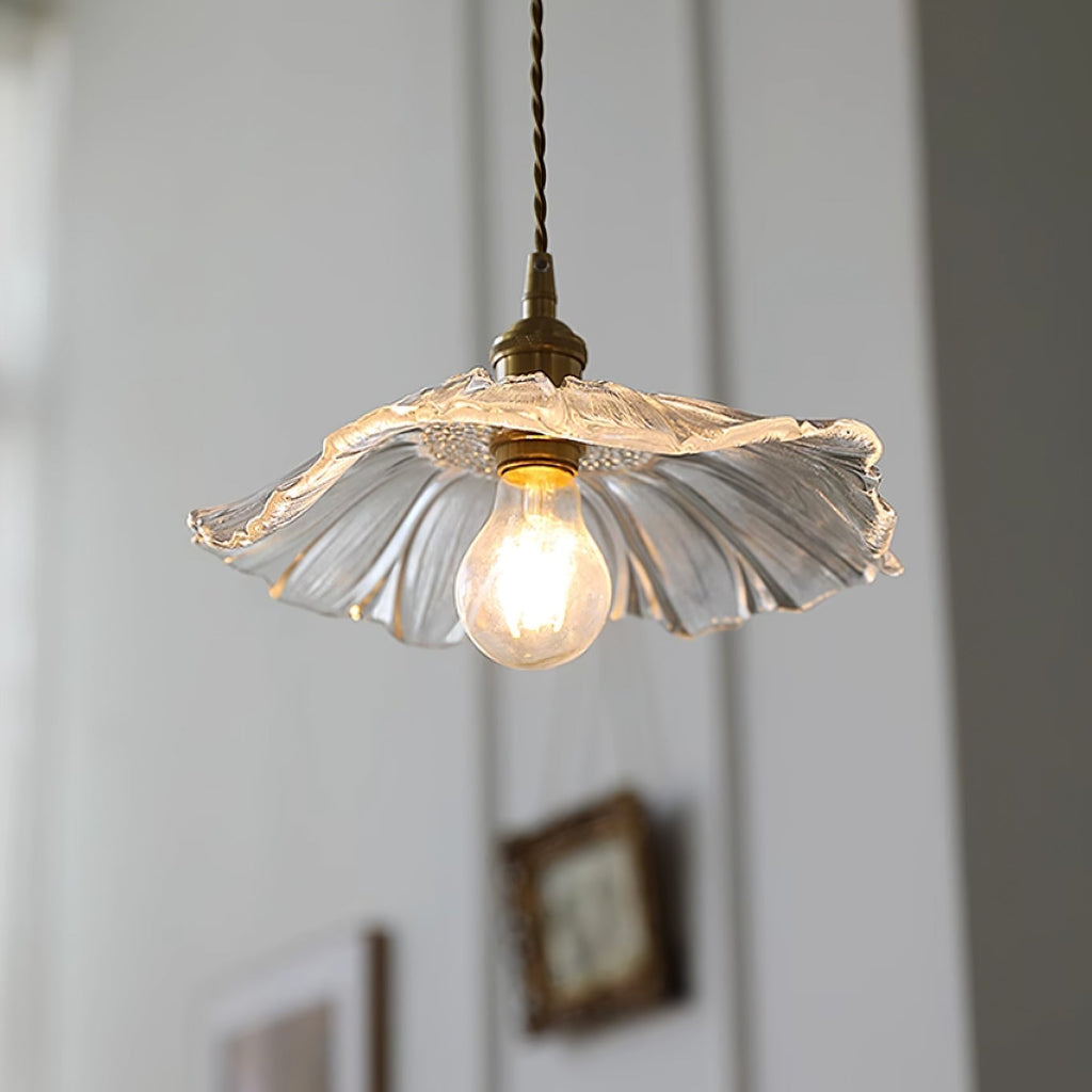 Calia Flower Glass Pendant & Ceiling Light