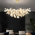 Metr Luxury U-Shaped Ceramic Chandelier for Living Room