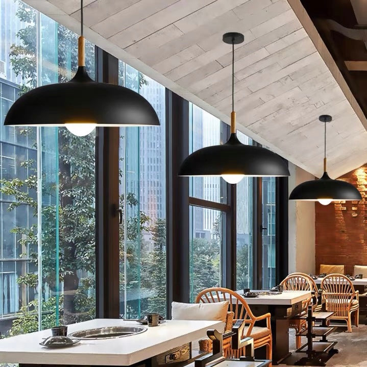 Aria  Modern Pendant Light Dome Macaron  Dining Room