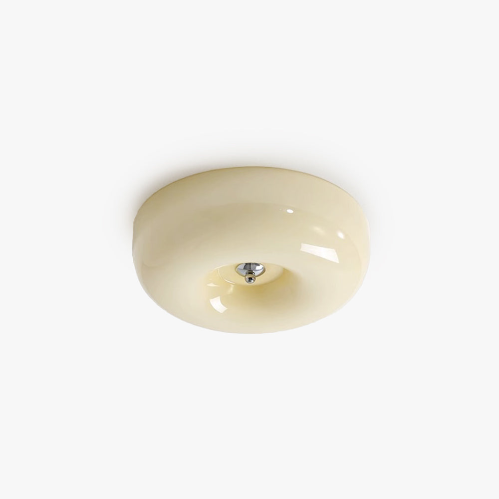 Candy Cream Glass Ceiling Light