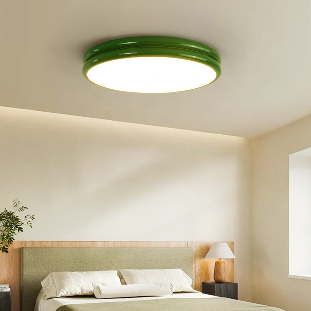 Valentina Minimalism Colorful  Flush Mount Ceiling Light  Double-layered Design