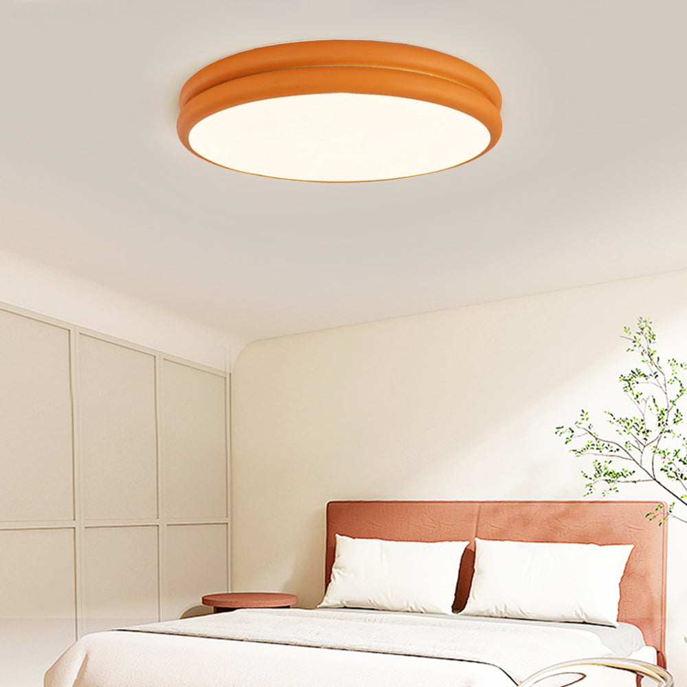 Valentina Minimalism Colorful  Flush Mount Ceiling Light  Double-layered Design