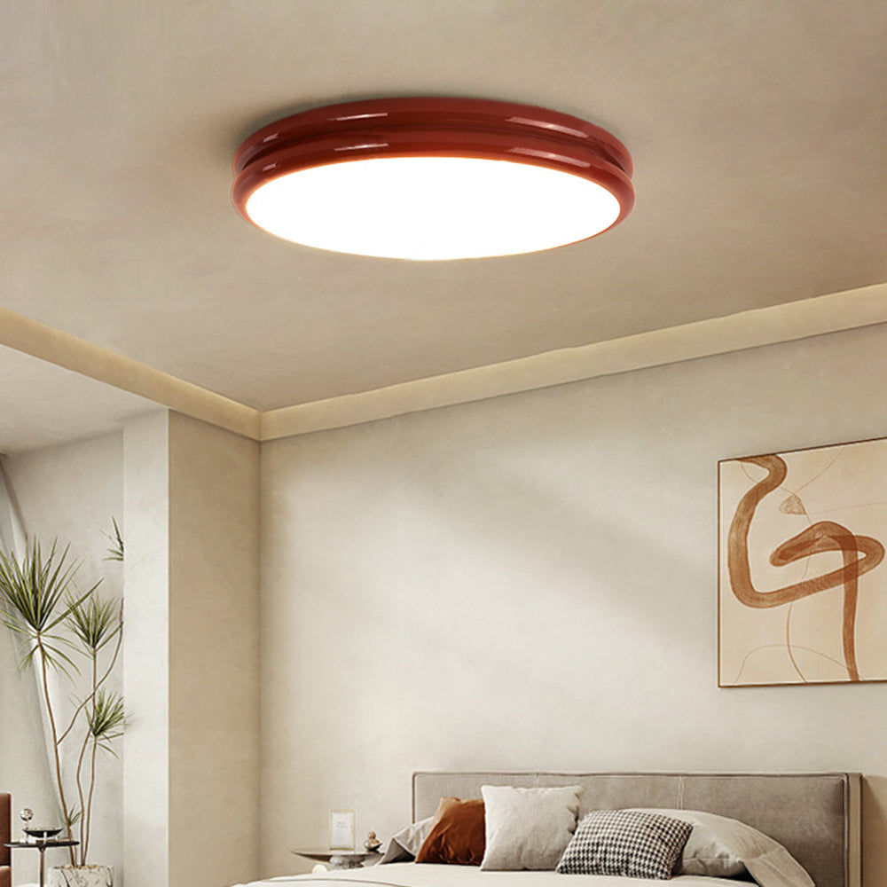 Valentina Minimalism Colorful  Flush Mount Ceiling Light  Double-layered Design
