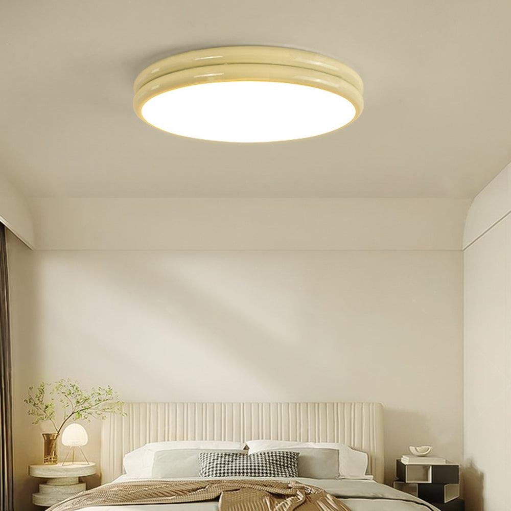 Valentina Minimalism Colorful  Flush Mount Ceiling Light  Double-layered Design