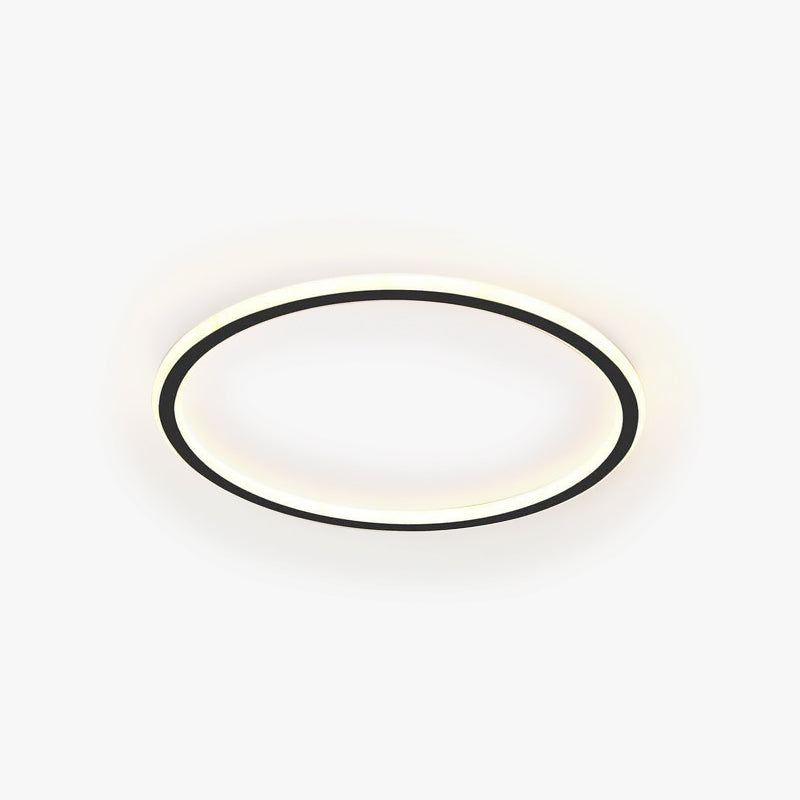Quasso Modern Round LED Flush Mount Ceiling Light