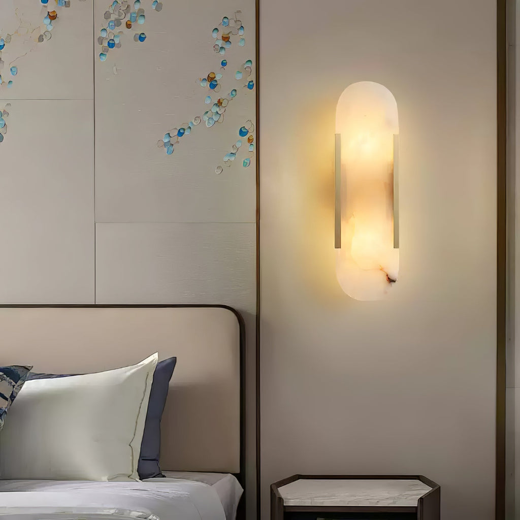 Luxury Alabaster Wall Lamp by Veo