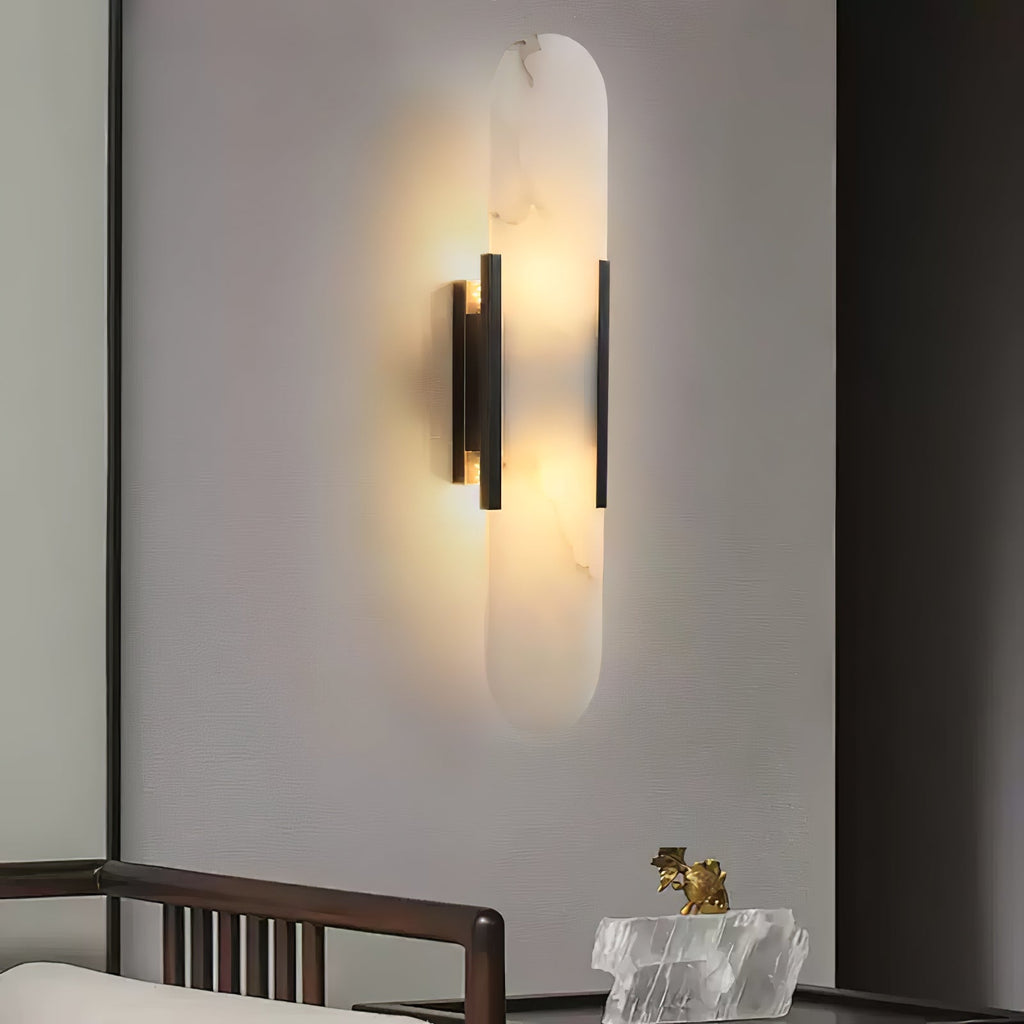 Luxury Alabaster Wall Lamp by Veo