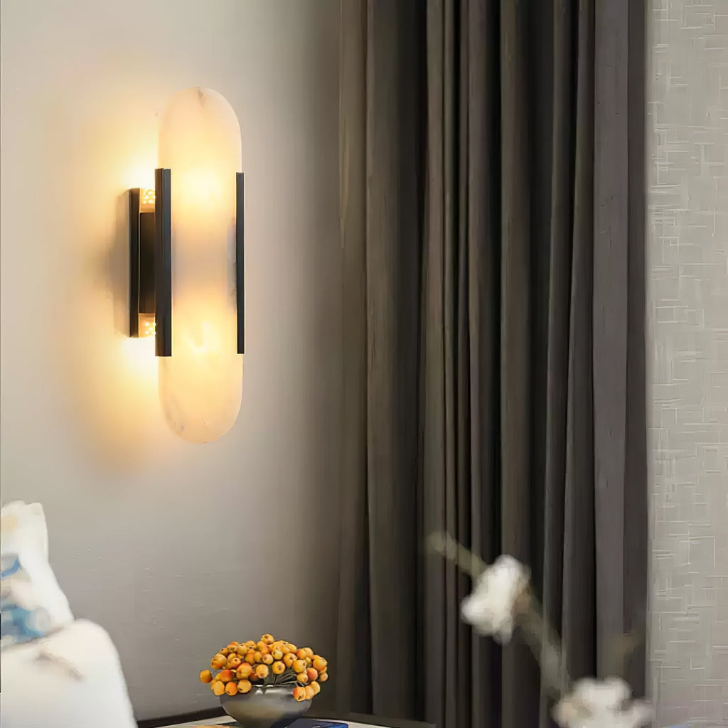 Luxury Alabaster Wall Lamp by Veo