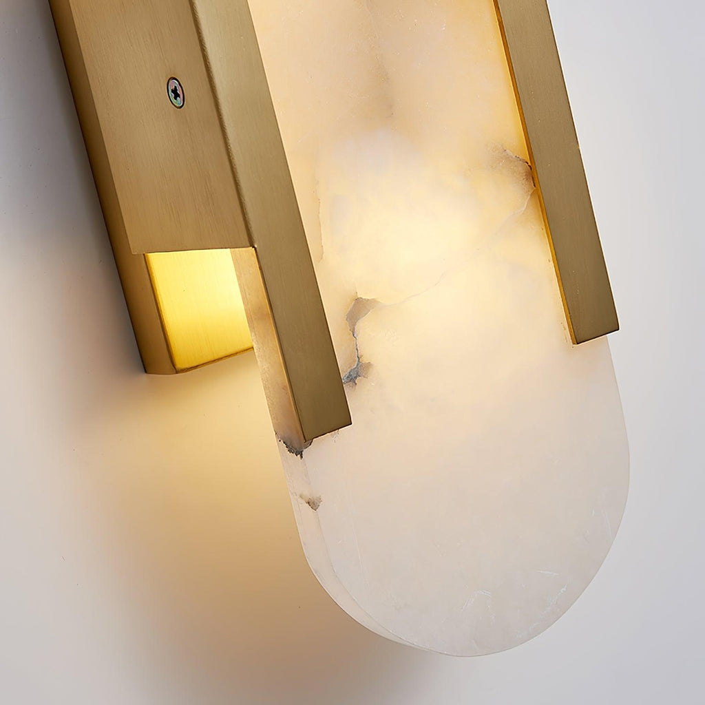 Luxury Alabaster Wall Lamp by Veo