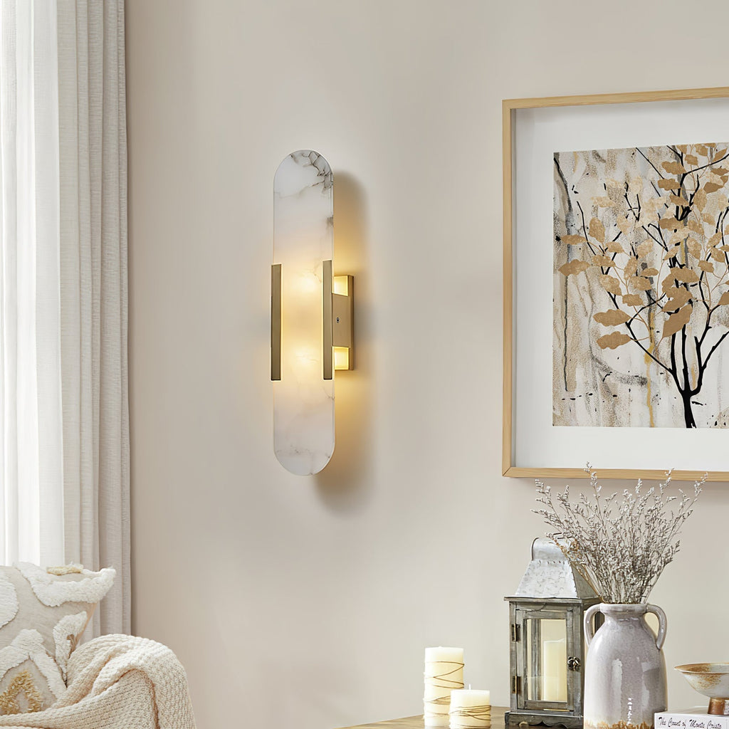 Luxury Alabaster Wall Lamp by Veo