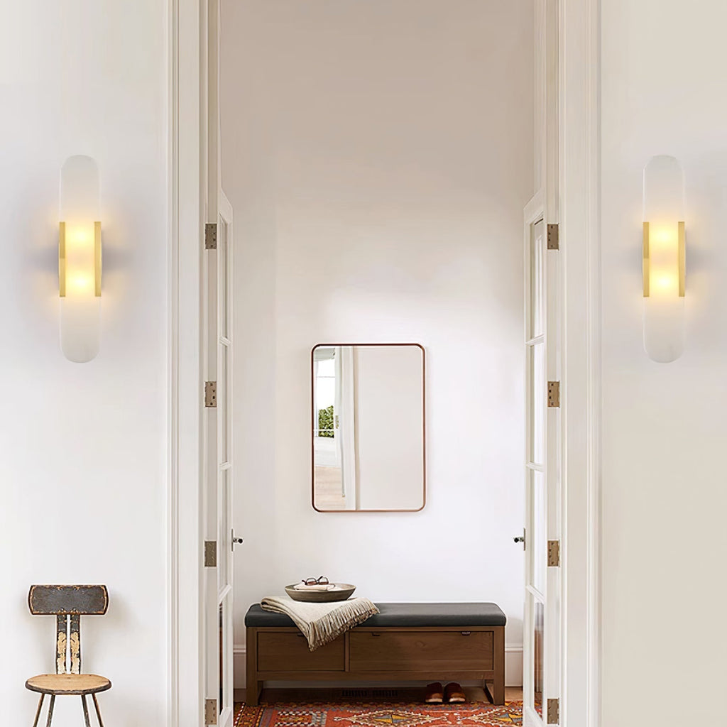 Luxury Alabaster Wall Lamp by Veo