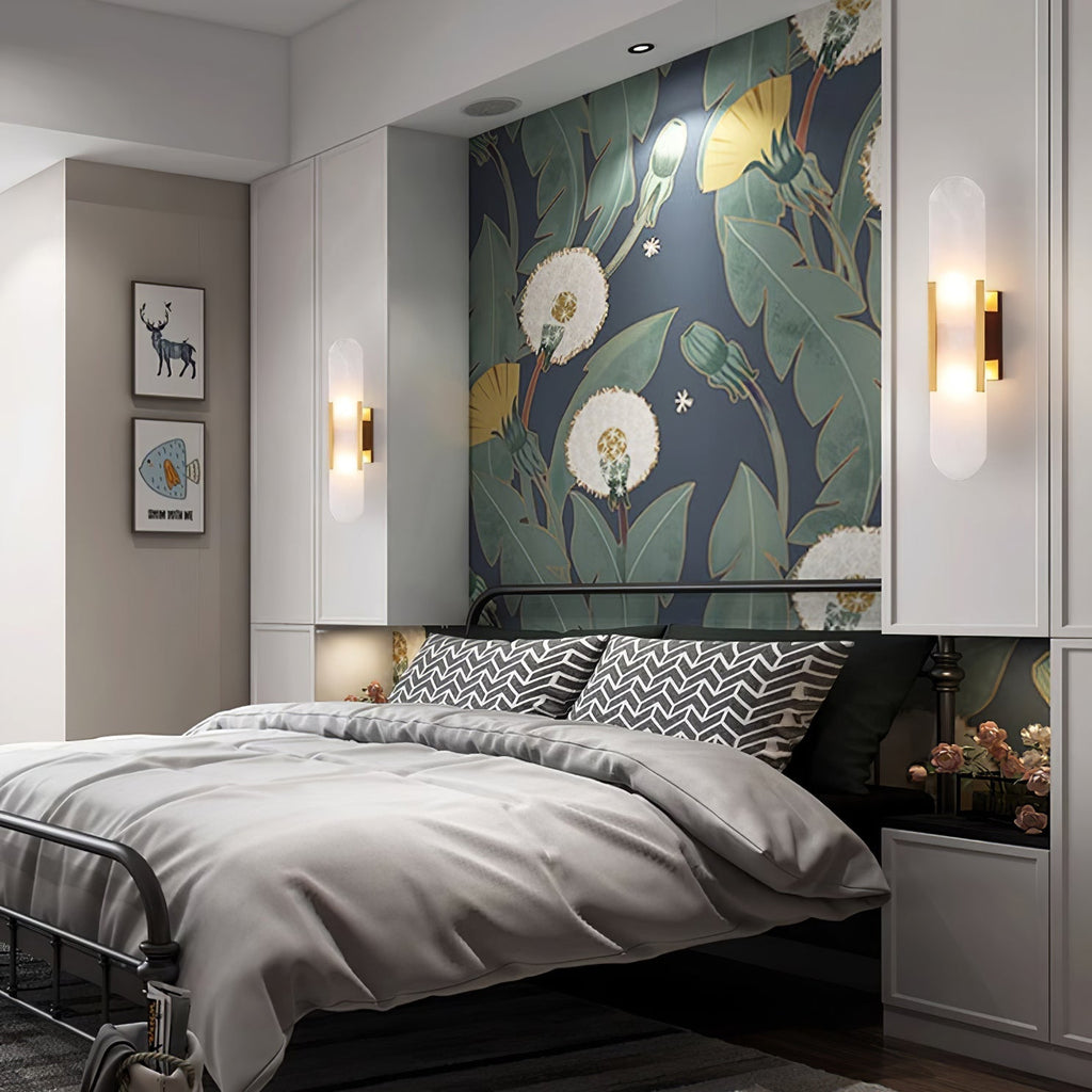 Luxury Alabaster Wall Lamp by Veo