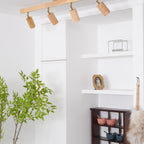 Veril Wooden Track Lighting Spotlight