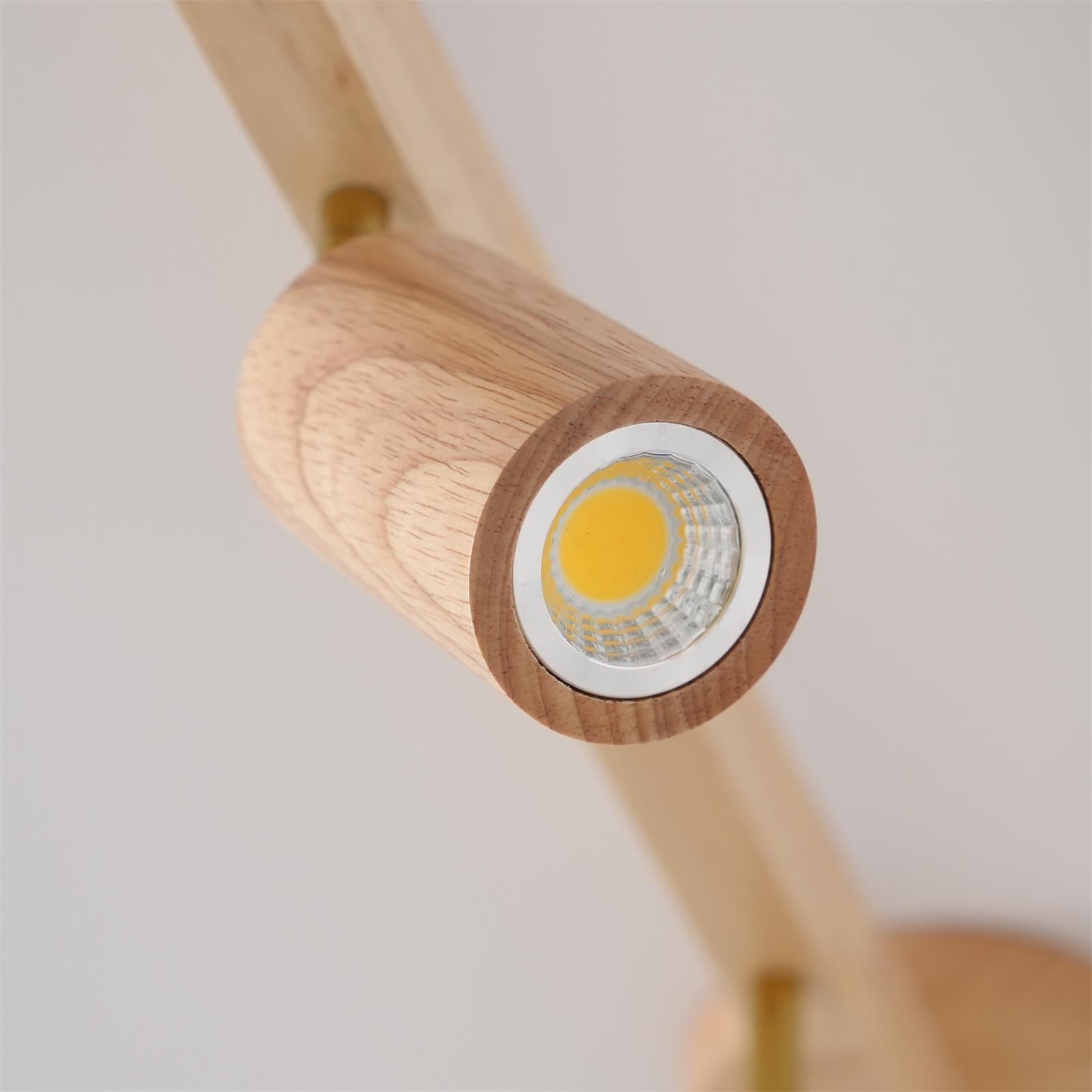 Veril Wooden Track Lighting Spotlight