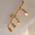 Veril Wooden Track Lighting Spotlight