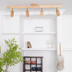 Veril Wooden Track Lighting Spotlight