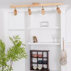 Veril Wooden Track Lighting Spotlight