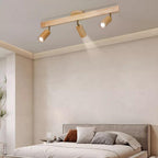 Veril Wooden Track Lighting Spotlight