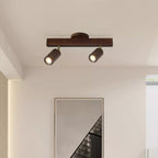 Veril Wooden Track Lighting Spotlight