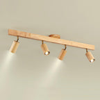 Veril Wooden Track Lighting Spotlight