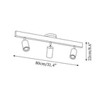 Veril Wooden Track Lighting Spotlight