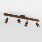 Veril Wooden Track Lighting Spotlight