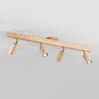 Veril Wooden Track Lighting Spotlight