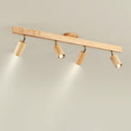 Veril Wooden Track Lighting Spotlight