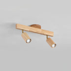 Veril Wooden Track Lighting Spotlight