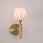 Ralin Alabaster Flowers Wall Lamp