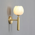 Ralin Alabaster Flowers Wall Lamp