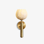 Ralin Alabaster Flowers Wall Lamp
