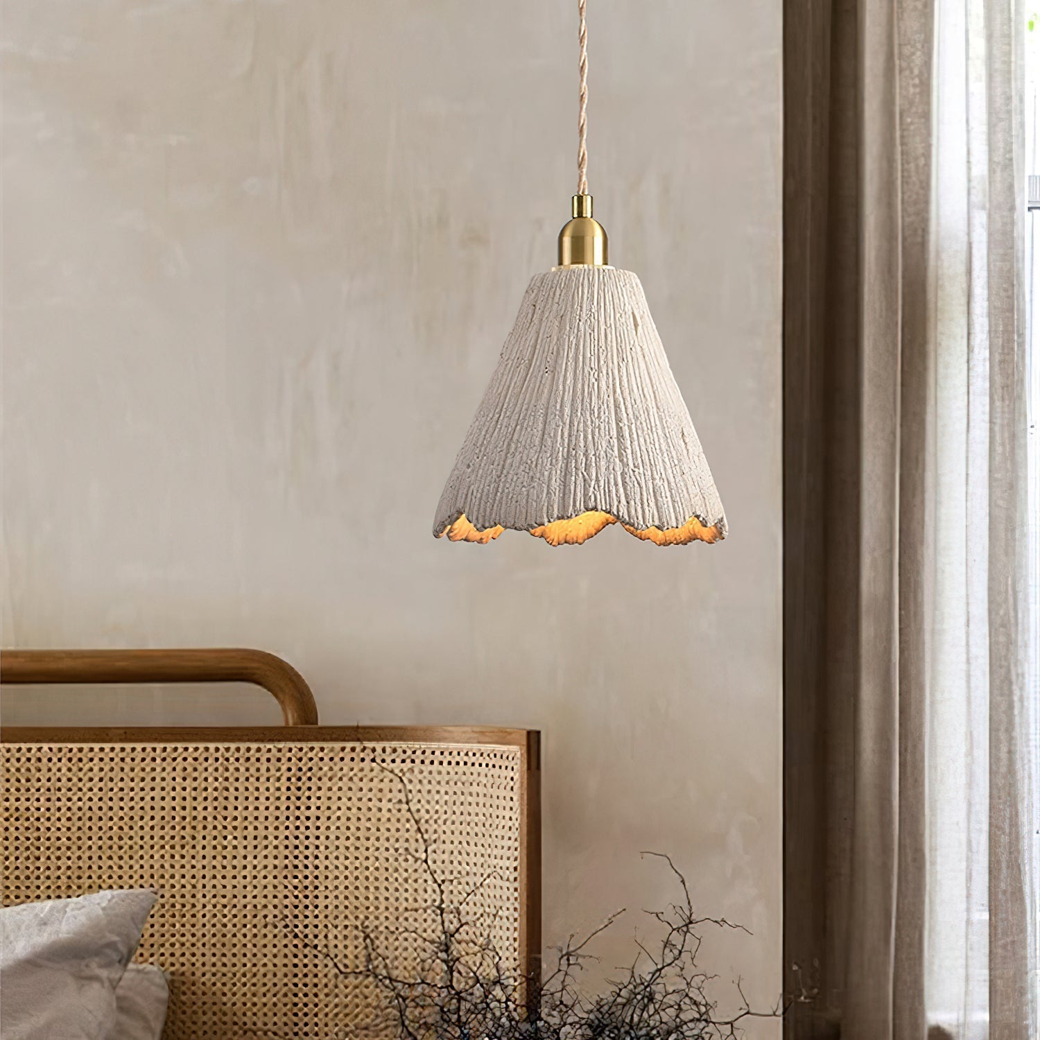 Kirae Textured Cement Pendant Lights