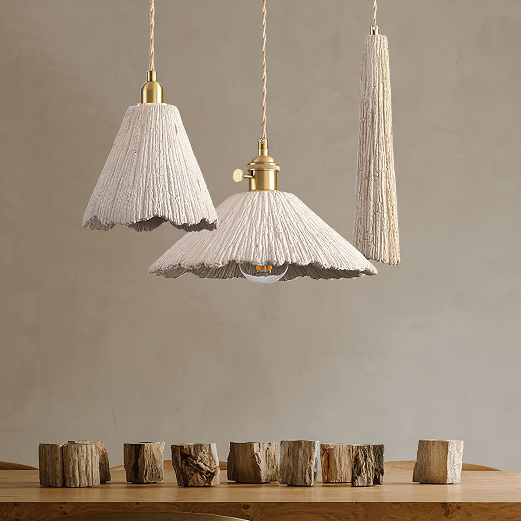 Kirae Textured Cement Pendant Lights