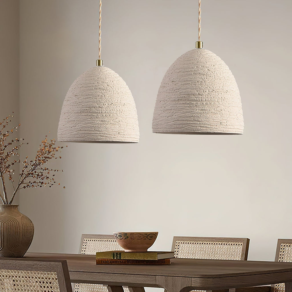 Kirae Textured Cement Pendant Lights